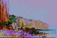 schilderijen_en_tekeningen-049-JvE - "St.Pierre o Port"