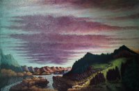 schilderijen_en_tekeningen-076-JvE - "Ik zwerf door Bergen van Verf"