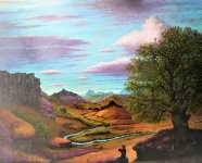 schilderijen_en_tekeningen-079-JvE - "Onderweg"