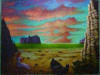 schilderijen_en_tekeningen-086-JvE - "Stil Tij"